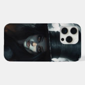 iPhone 15 Pro Max - Schwarze Hüte Hülle (Rückseite (Horizontal))