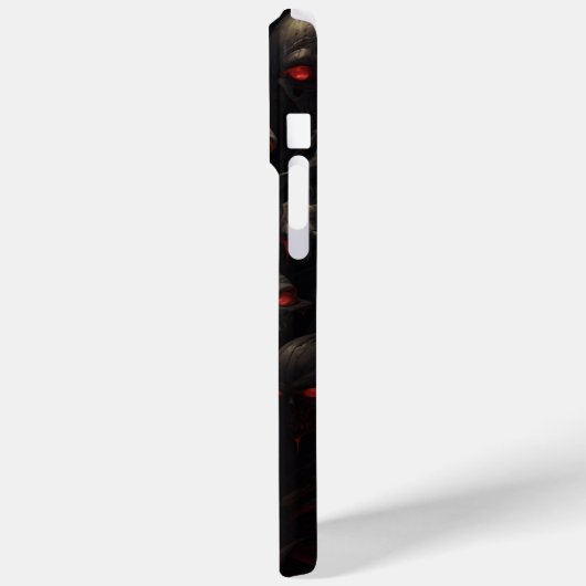 iPhone 15 Pro Max - Skull -3 - Reihen Case-Mate iPhone Hülle (Rückseite / Links)