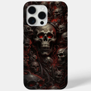 iPhone 15 Pro Max - Skull -7 - Reihen Case-Mate iPhone Hülle
