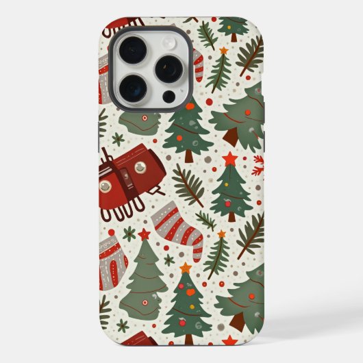 iPhone 15 Pro Max Weihnachts-Case Hülle (Rückseite)
