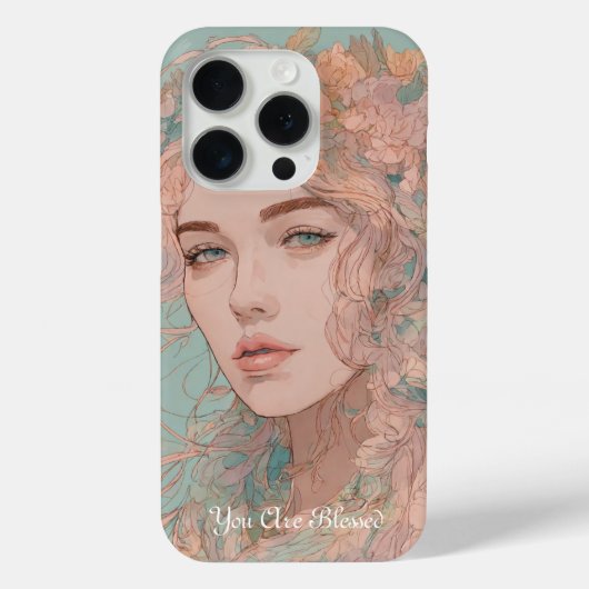 iPhone 15 Pro- Schönheit Case-Mate iPhone Hülle (Rückseite)
