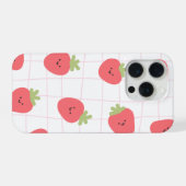 iPhone 15 Pro süße Erdbeerenhülle Hülle (Rückseite (Horizontal))