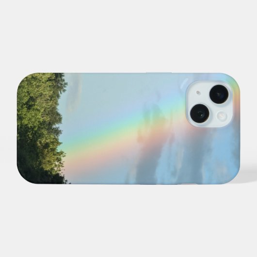 iPhone 15 Regenbogengehäuse Hülle (Rückseite (Horizontal))