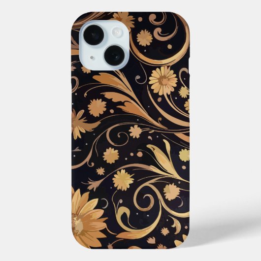 iPhone 15 stilvoll & trendy Cover (Rückseite)