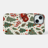 iPhone 15 Weihnachts-Case Hülle (Rückseite (Horizontal))