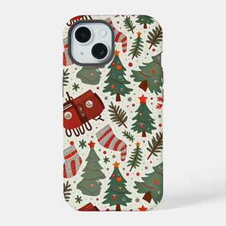 iPhone 15 Weihnachts-Case Hülle