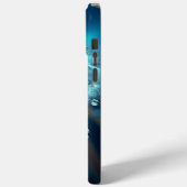 iPhone 15Pro Max Gehäuse blauen Farbstamen der Blu Case-Mate iPhone Hülle (Rückseite / Links)