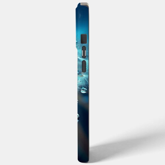 iPhone 15Pro Max Gehäuse blauen Farbstamen der Blu Case-Mate iPhone Hülle (Rückseite / Links)