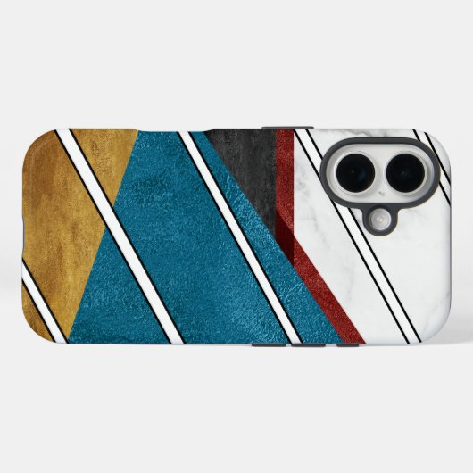 iphone 16 Abstract case design (Rückseite (Horizontal))