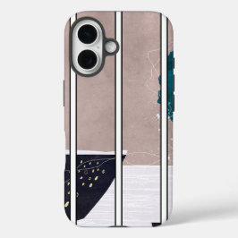 iPhone 16 abstraktes Case-Design Hülle