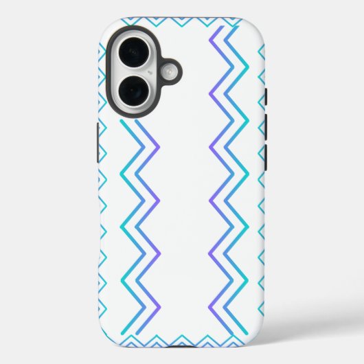 iPhone 16 Ästhetisches Muster Tough Case (Rückseite)