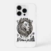 iPhone 16 Case Afghan Blood Lion iPhone Hülle (Rückseite)