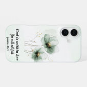 Iphone 16 case, Biblical phrase Hülle (Rückseite (Horizontal))