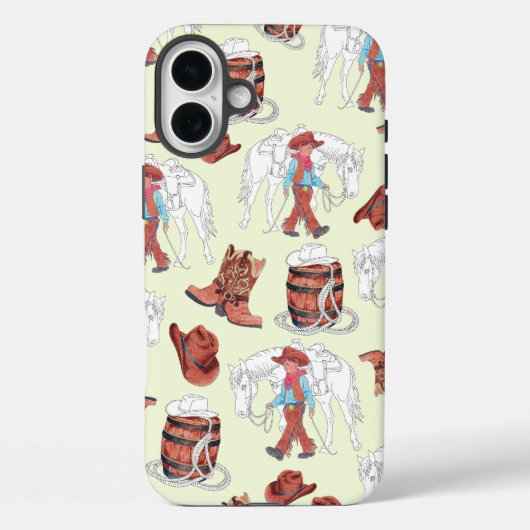IPhone 16 Case Cover Western (Rückseite)