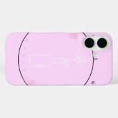iphone 16 case flower in a bottle (Rückseite (Horizontal))