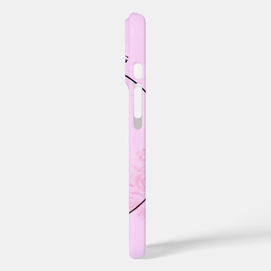 iphone 16 case flower in a bottle (Rückseite / Links)