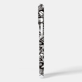 iPhone 16 Case "Golden Nebulae" (monochrome) (Rückseite / Links)