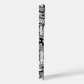 iPhone 16 Case "Golden Nebulae" (monochrome) (Rückseite / Rechts)