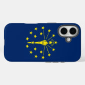 iPhone 16 Case-Mate mit Indiana-Flagge Case-Mate iPhone Hülle (Rückseite (Horizontal))