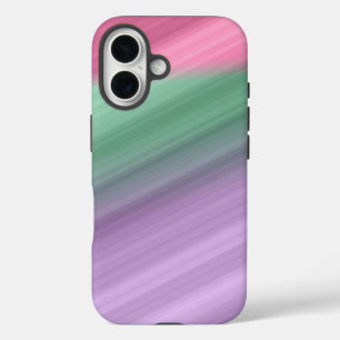 iPhone 16 Case-Maten Hüllen mit diagonalen Linien