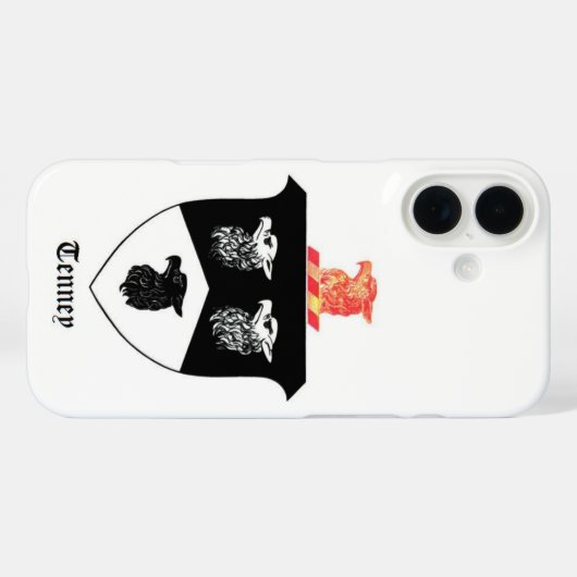 iPhone 16 Case - Tenney Crest (Rückseite (Horizontal))