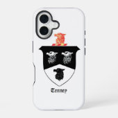 iPhone 16 Case - Tenney Family Crest Hülle (Rückseite)