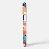 iPhone 16 Case Vivid Bold Floral Design (Rückseite / Links)