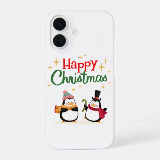 iPhone 16 Case Weihnachten Hülle (Rückseite)