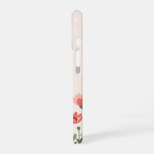 IPhone 16 cute floral case Hülle (Linke Seite)