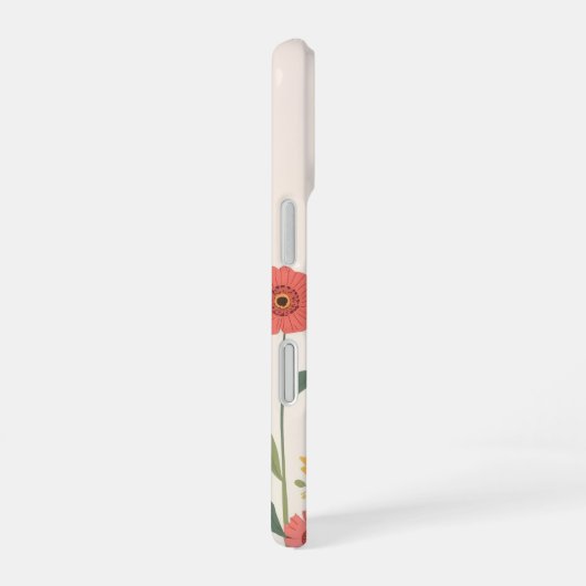IPhone 16 cute floral case Hülle (Rechte Seite)