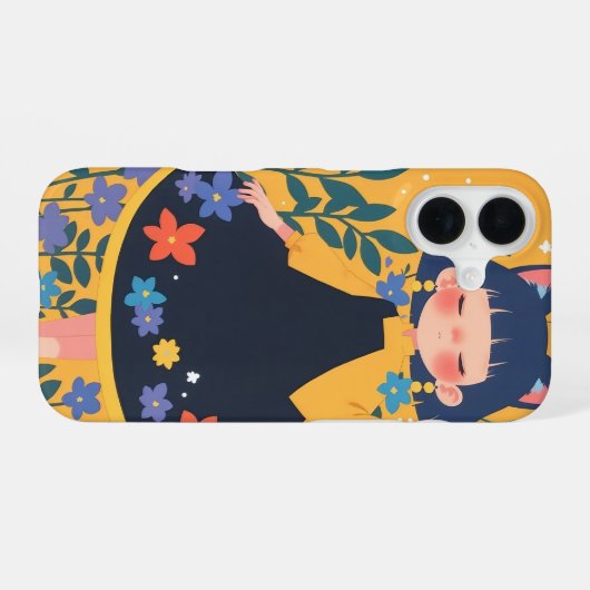 iPhone 16 Full Print Case - Stilvoll haltbar iPhone 16 Hülle (Rückseite (Horizontal))