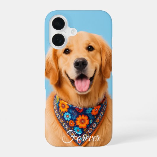 iPhone 16: Golden Retriever Hülle iPhone 16 Hülle (Rückseite)