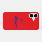 Iphone 16 Hülle (Rückseite (Horizontal))