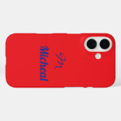 Iphone 16 Hülle (Rückseite (Horizontal))
