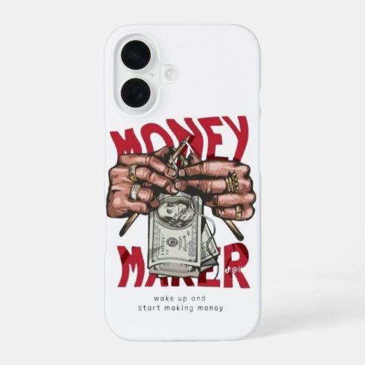 iPhone 16 Hülle Money Maker (Rückseite)
