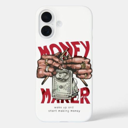 iPhone 16 Hülle Money Maker (Rückseite)