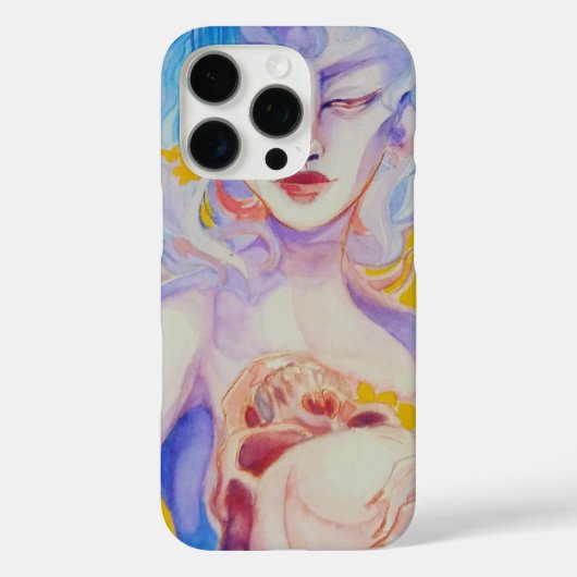 iPhone 16 Hülle Yellow Witch Original Kunst (Rückseite)