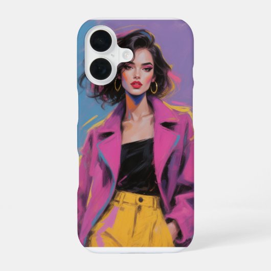 iPhone 16 Minimal Case Hülle (Rückseite)