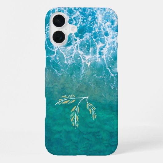 iPhone 16 Ocean-Themed Case Halifax Lobster Design iPhone Hülle (Rückseite)