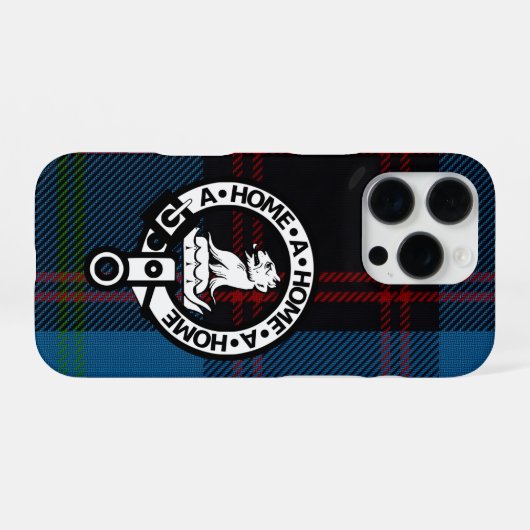 iPhone 16 Pro Case - Hume Ancient Tartan & Crest iPhone Hülle (Rückseite (Horizontal))