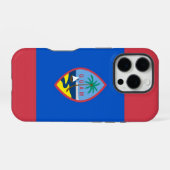 iPhone 16 Pro Case-Mate, Guam-Flagge Hülle (Rückseite (Horizontal))
