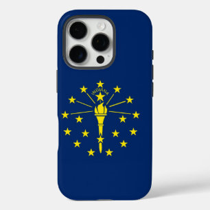 iPhone 16 Pro Case-Mate, Indiana-Flagge Hülle