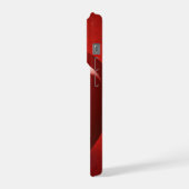 iPhone 16 Pro Case | Red Apple Logo Design | Minim Hülle (Linke Seite)