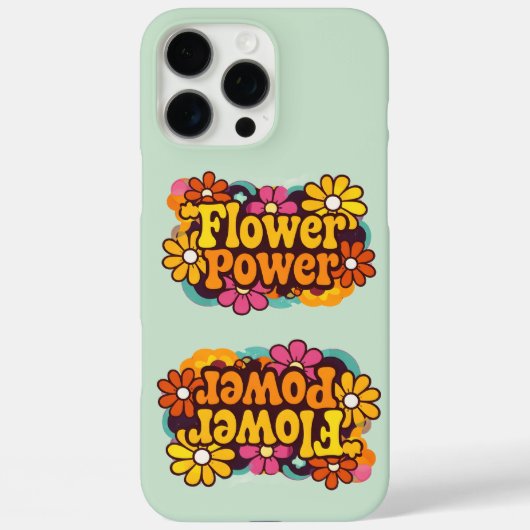 iPhone 16 Pro Cases | Electronics | Retro Floral (Rückseite)