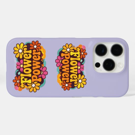iPhone 16 Pro Cases | Electronics | Retro Floral (Rückseite (Horizontal))