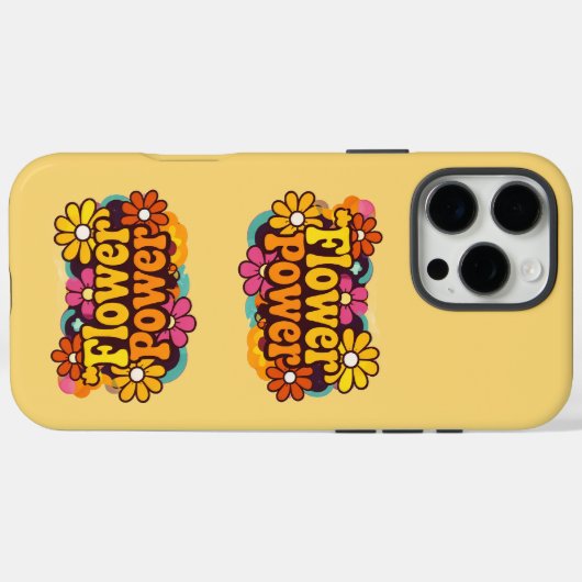 iPhone 16 Pro Cases | Electronics | Retro Floral (Rückseite (Horizontal))