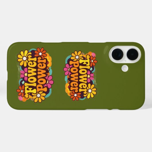 iPhone 16 Pro Cases | Electronics | Retro Floral (Rückseite (Horizontal))