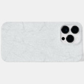 iPhone 16 Pro Gehäuse aus weißem Marmor Case-Mate iPhone Hülle (Rückseite (Horizontal))