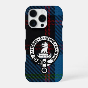 iPhone 16 Pro Hülle - Hume Ancient Tartan & Wappen