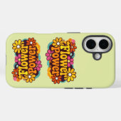 iPhone 16 Pro Hüllen | Elektronik | Retro Floral (Rückseite (Horizontal))